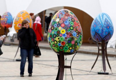 Velykų kiaušinių festivalis Ukrainoje