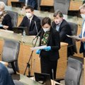 Seimo opozicija rengia nenumatytą parlamento posėdį, valdantieji žada jame nedalyvauti