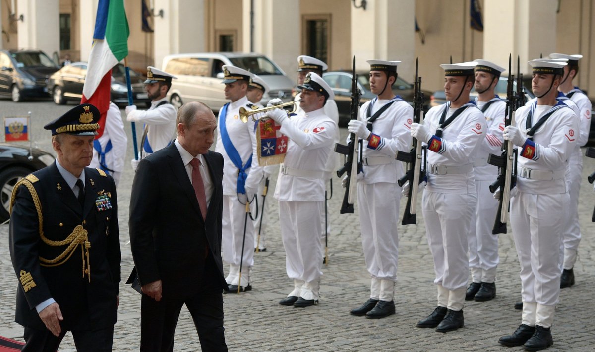 V. Putino vizitas Italijoje 