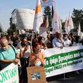 Po „Pandoros popierių“ paviešinimo Kipre surengtas antivyriausybinis protestas