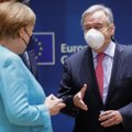 JT vadovas Guterresas siūlo darbą buvusiai Vokietijos kanclerei Merkel