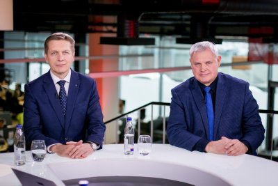 Arvydas Vaitkus ir Vytautas Grubliauskas 