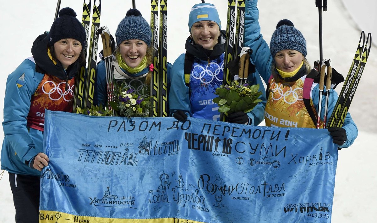 Simbolinė pergalė: Ukraina penktadienį iškovojo pirmą olimpinį auksą