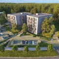 „Swedbank“ skolina 2 mln. eurų „Vanagupės pušyno“ apartamentų projektui