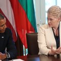 Глава Литвы после встречи с Обамой: видим новую политическую траекторию