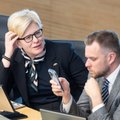 Šimonytė, Landsbergis urge Conservatives to support snap election bid