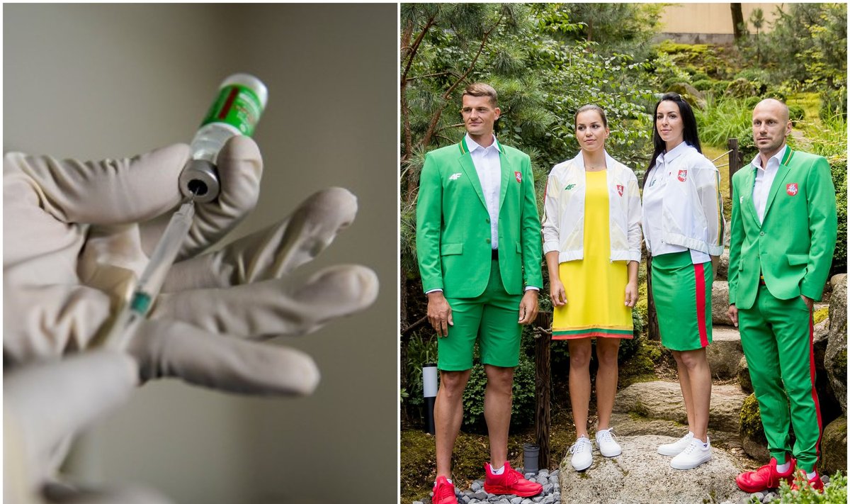 Lietuvos olimpiečiai dar sausį įtraukti į prioritetinį vakcinacijos sąrašą