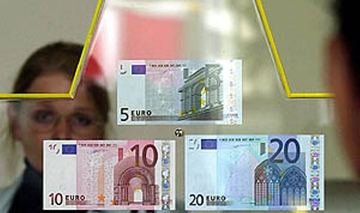 Eurai, euro banknotai
