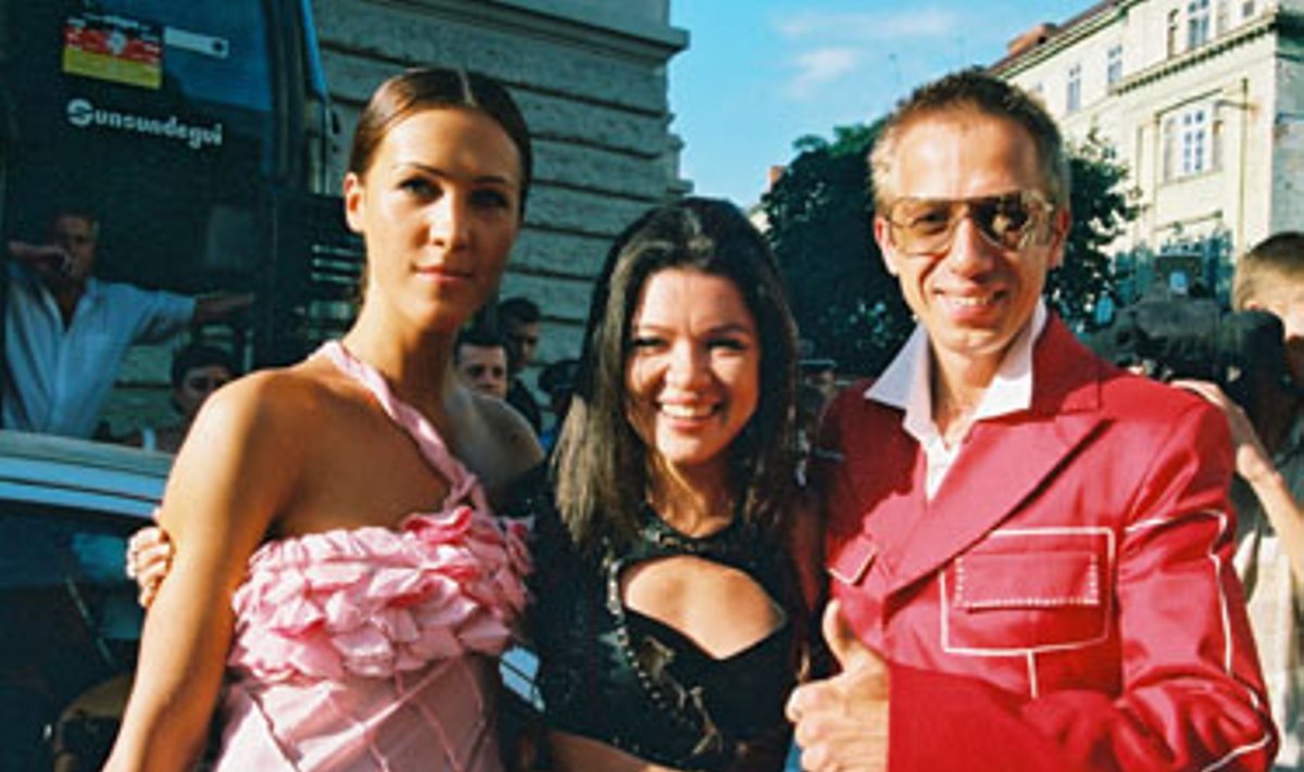 Linas ir Simona su "Eurovizijos" nugalėtoja Ruslana
