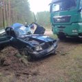 Į avariją Trakų rajone iškviestos kone visos tarnybos