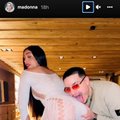 Madonna pasidalijo nepadoria dukters Lourdes nuotrauka iš trankių Naujųjų sutiktuvių