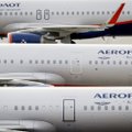 JAV uždraudė prekių eksportą trims Rusijos oro bendrovėms