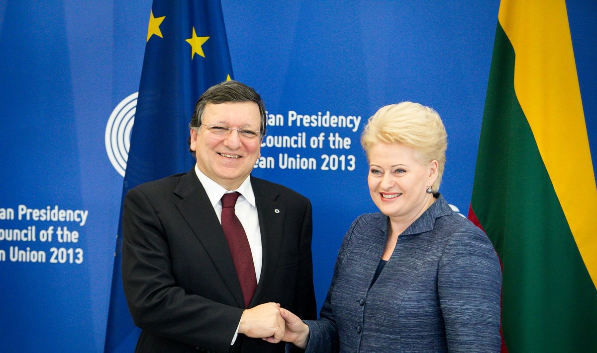 Jose Manuelis Barroso ir Dalia Grybauskaitė