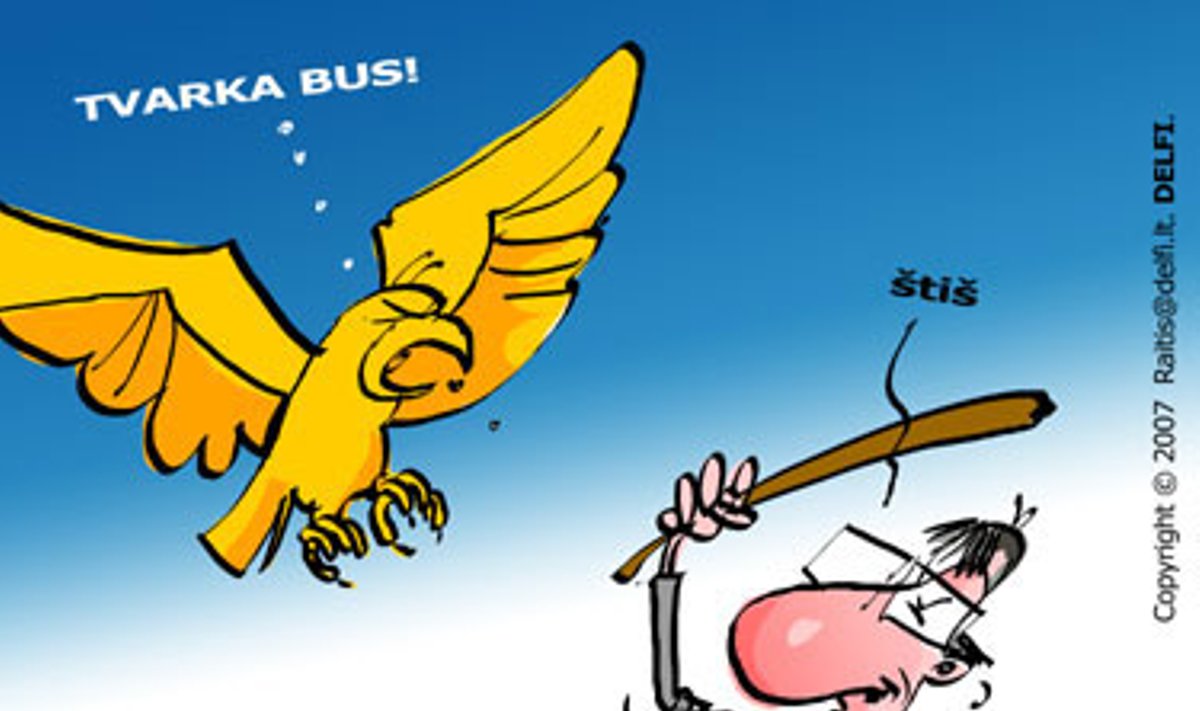 Liberaldemokratai - karikatūra