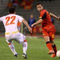 Draugiškose futbolo rungtynėse Belgija nugalėjo Juodkalnija