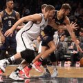 NBA lygoje – nemalonus D. Motiejūno antirekordas, bet svarbi „Pelicans“ pergalė