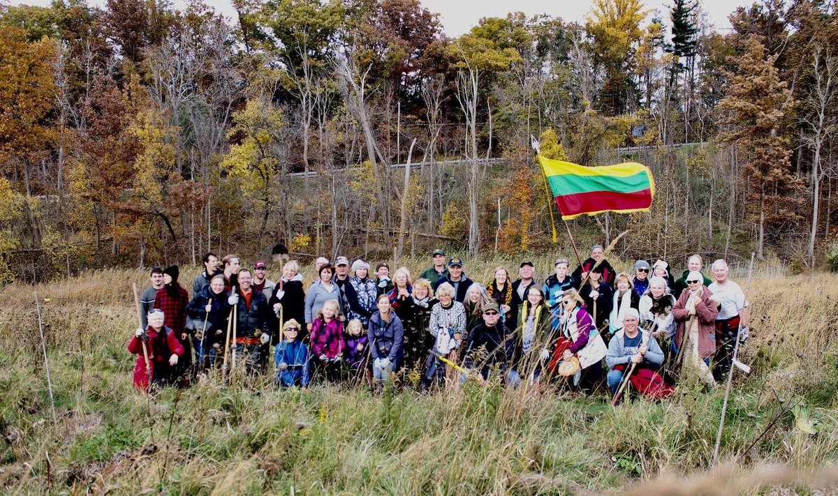 If not me, then who? Cleveland’s Lithuanians Plant 100 Birch Trees for Lithuania