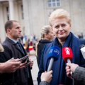 D. Grybauskaitė pasiteisino dėl patarėjų kaitos