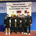 Lietuvos stalo teniso rinktinė sėkmingai pradėjo Europos čempionato atranką