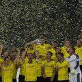 Dar vienos taurės „Bayern“ ekipa neišsivežė - Vokietijos supertaurę iškovojo „Borussia“ klubas