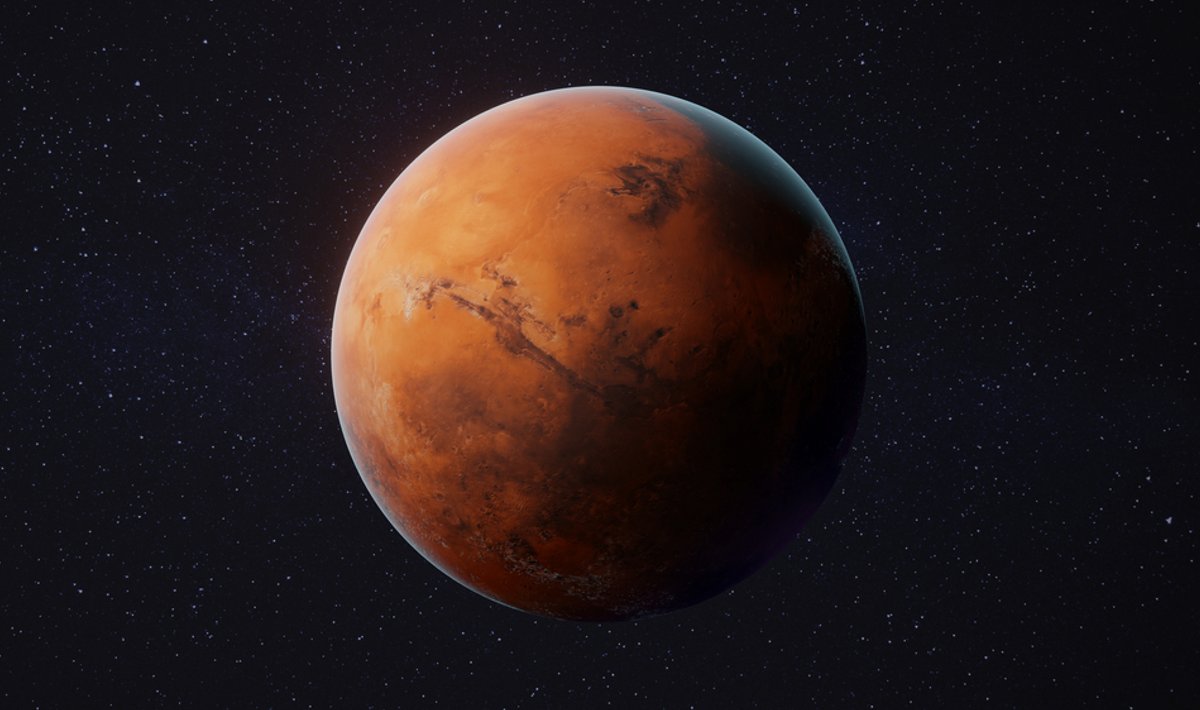 Marse gyvybės ieško marsaeigis Perseverance. 