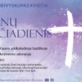 Pelenų trečiadienis. Trečiadienio malda arkivyskupo kvietimu su Caritu Kauno arkikatedroje