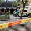 В Каунасе на летней террасе ресторана произошла массовая драка
