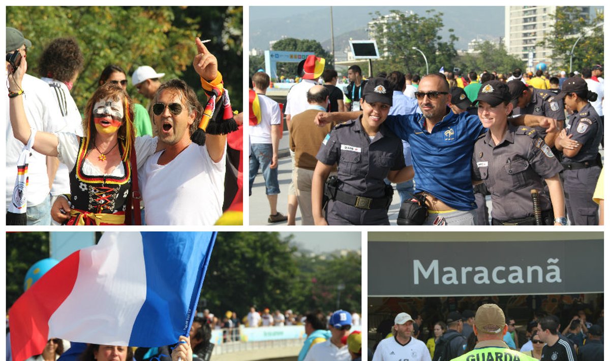 Sirgaliai renkasi į "Maracana" stadioną