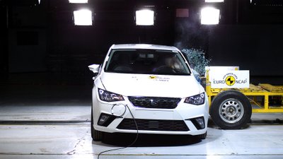 Naujajam "SEAT Ibiza" – penkios "Euro NCAP" saugumo testo žvaigždutės