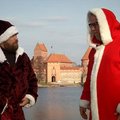 M. Starkus ir V. Radzevičius Kalėdų nuotaikos ieškojo Trakuose