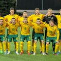 Lietuvos U-21 futbolo rinktinė rungtynėms su airiais laukia pastiprinimo