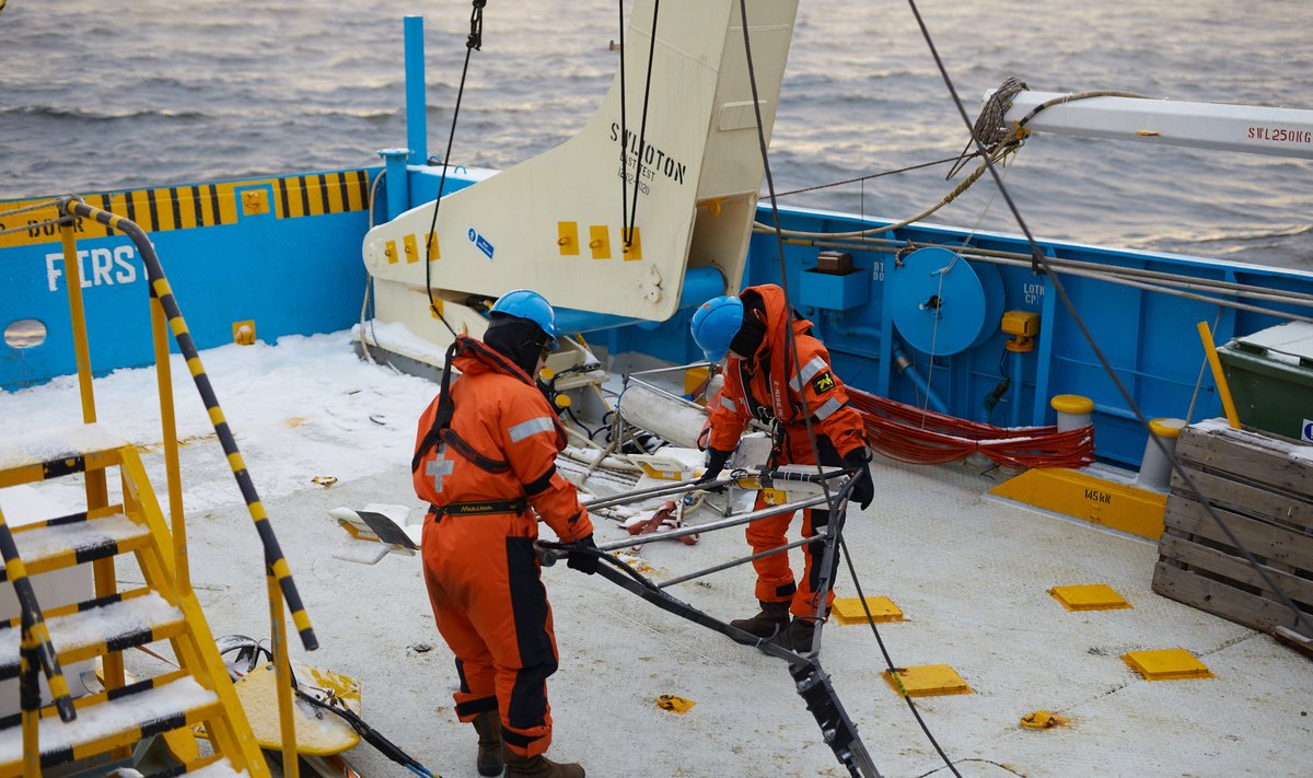 „Harmony Link“ projekte pradėti jūros dugno tyrimo darbai