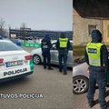 Specialus reidas Vilniuje: pareigūnai tikrino pavėžėjimo paslaugas teikiančius vairuotojus