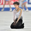 Išdalintas antras pasaulio dailiojo čiuožimo čempionato Japonijoje medalių komplektas