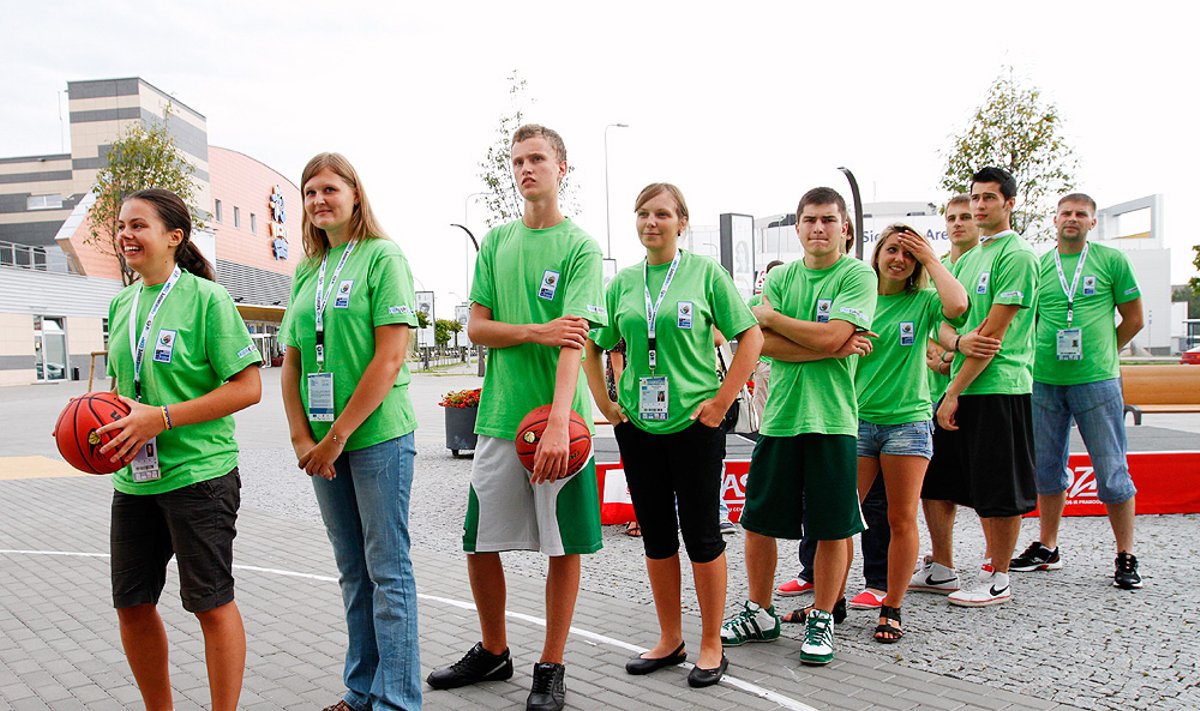 Europos U18 krepšinio čempionato savanoriai