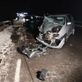Alytaus rajone baltarusis sukėlė avariją – rėžėsi į du automobilius, vienas žmogus nukentėjo