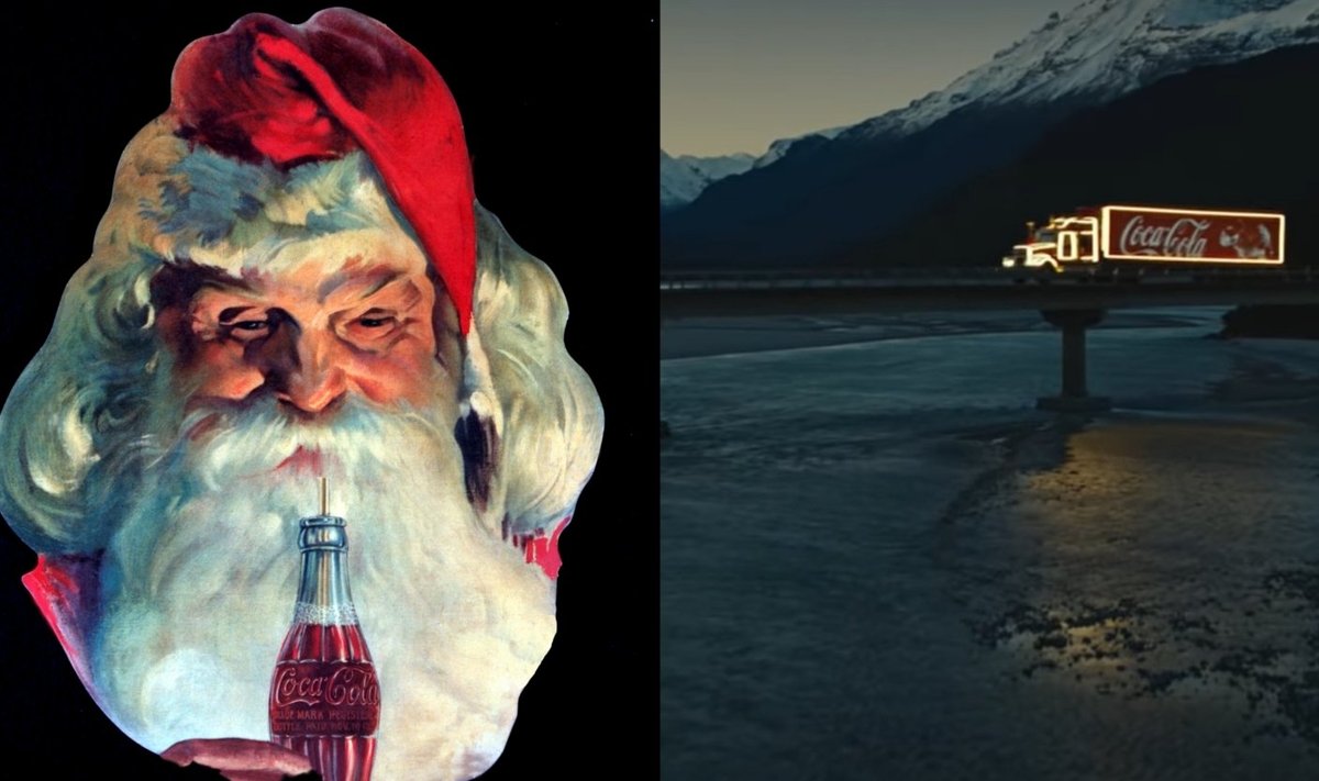 "Coca-Cola" Kalėdų reklamos