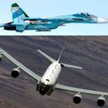 Pavojingas incidentas virš Baltijos jūros: rusų naikintuvas vos neatsitrenkė į JAV lėktuvą