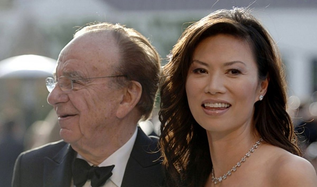 Rupertas Murdochas ir Wendi Deng