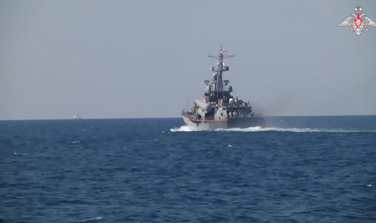 Rusų laivas Juodojoje jūroje