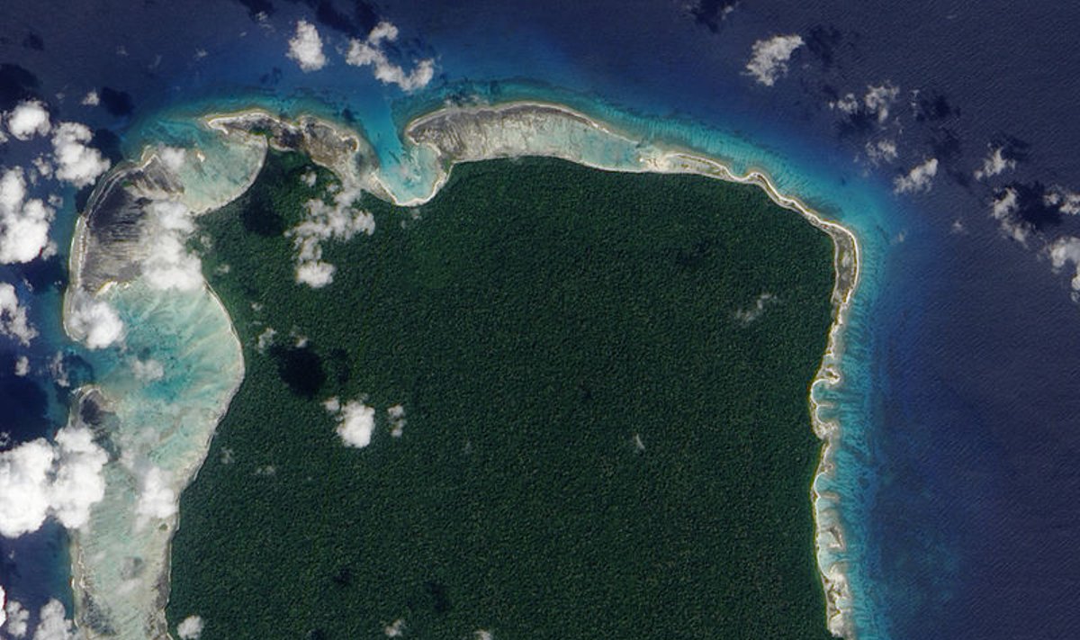 Sentinelų sala (CC-SA/ NASA/ Jesse Allen nuotr.)