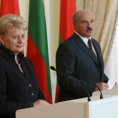 Dalia Grybauskaitė ir Aleskandras Lukašenka
