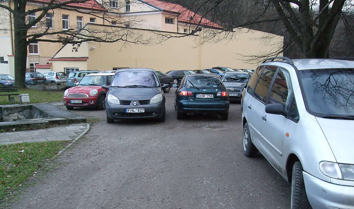 Automobiliai Sereikiškių parke