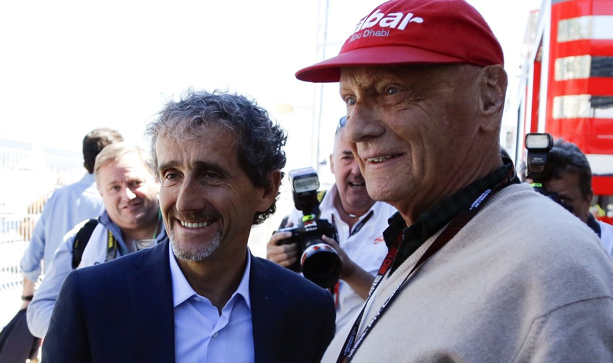 Alainas Prostas ir Niki Lauda