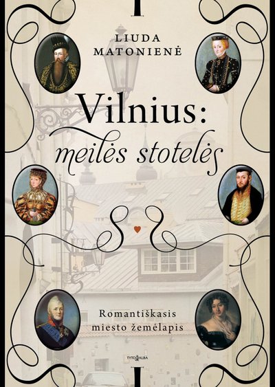 Knygos "Vilnius: meilės stotelės" viršelis