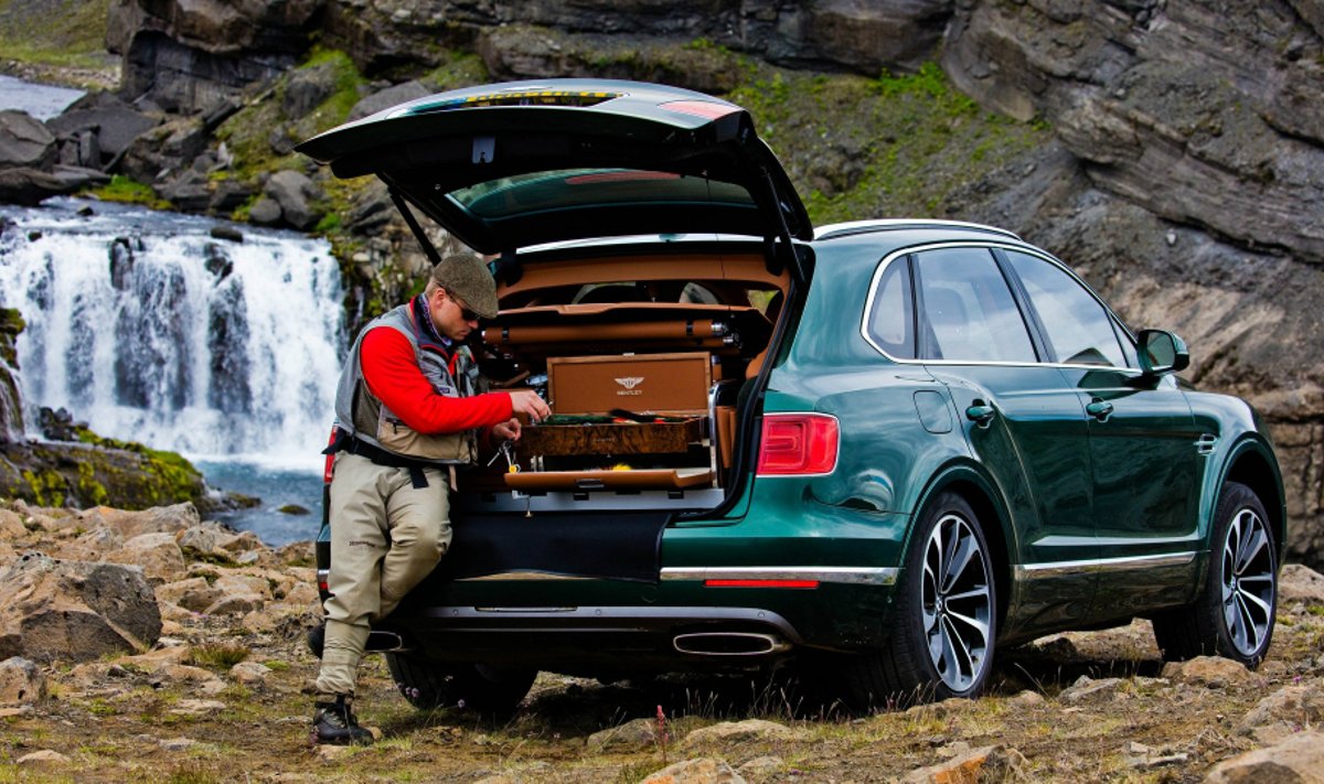 Žvejo svajonių automobilis "Bentley Bentayga"