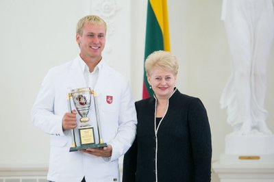 Jevgenijus Šuklinas ir Dalia Grybauskaitė 