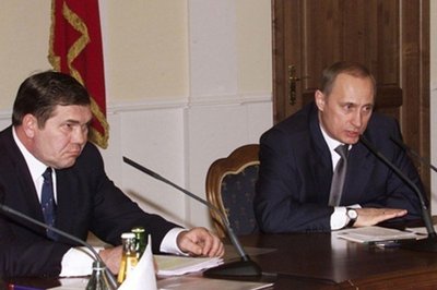 A. Lebedis ir V. Putinas