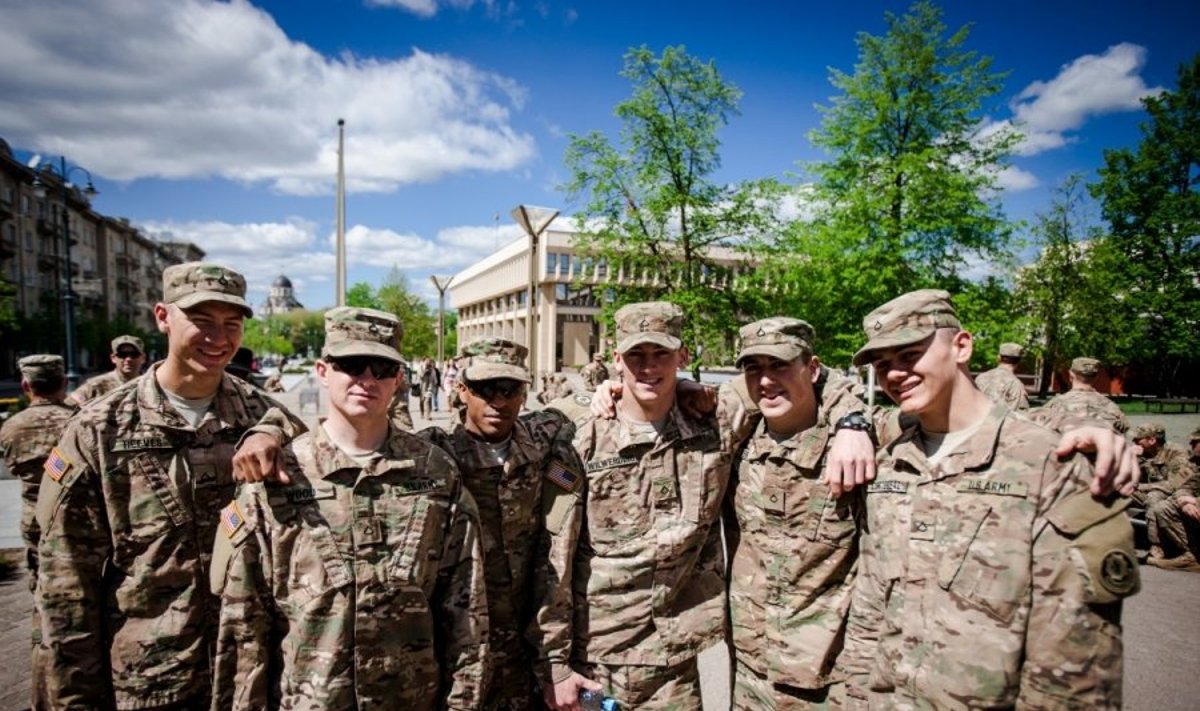 JAV kariai Vilniuje