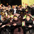 Kaune - įspūdinga mokinių akcija Lietuvos Nepriklausomybės dienai pažymėti